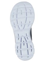 SKECHERS, snygga damsneakers, med gjuten slip-in-h&auml;lplatta DUNKELBLAU-SILBER